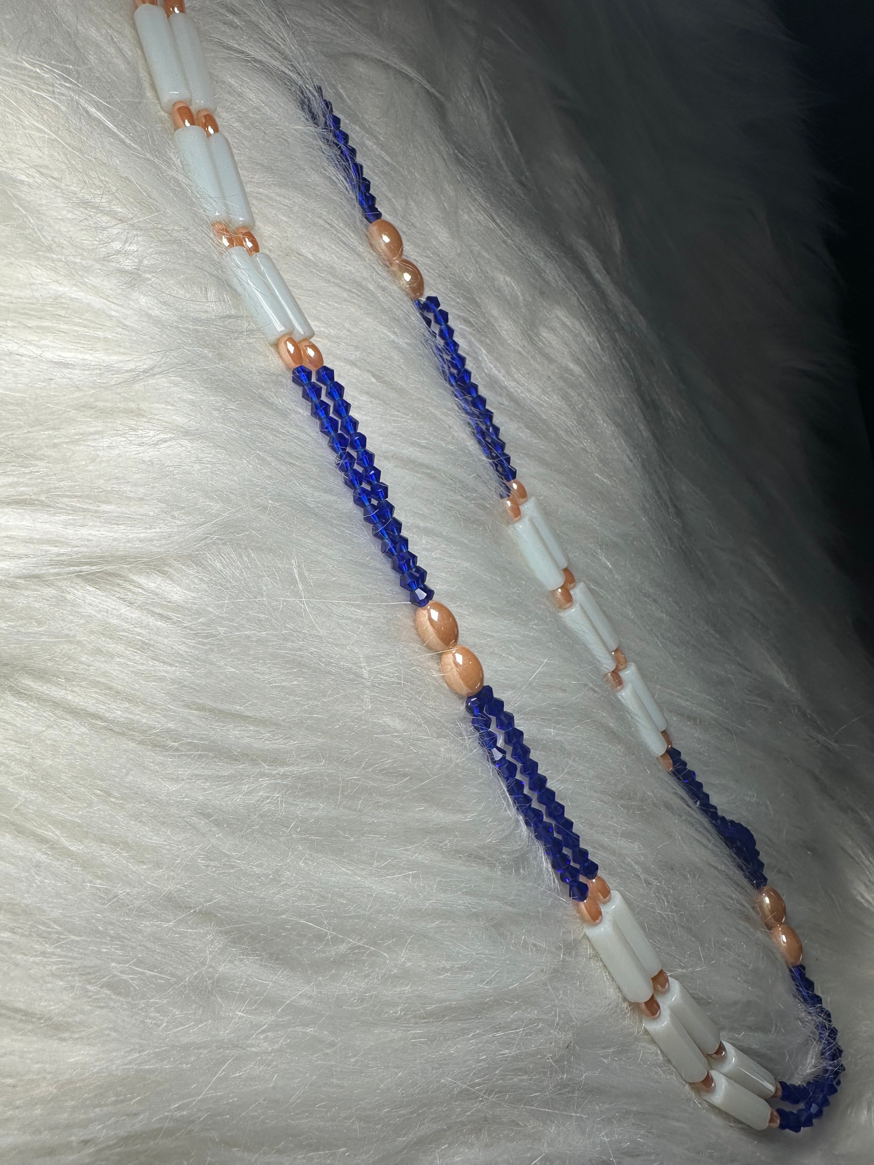 Baya Personnalisé - Bleu et Blanc