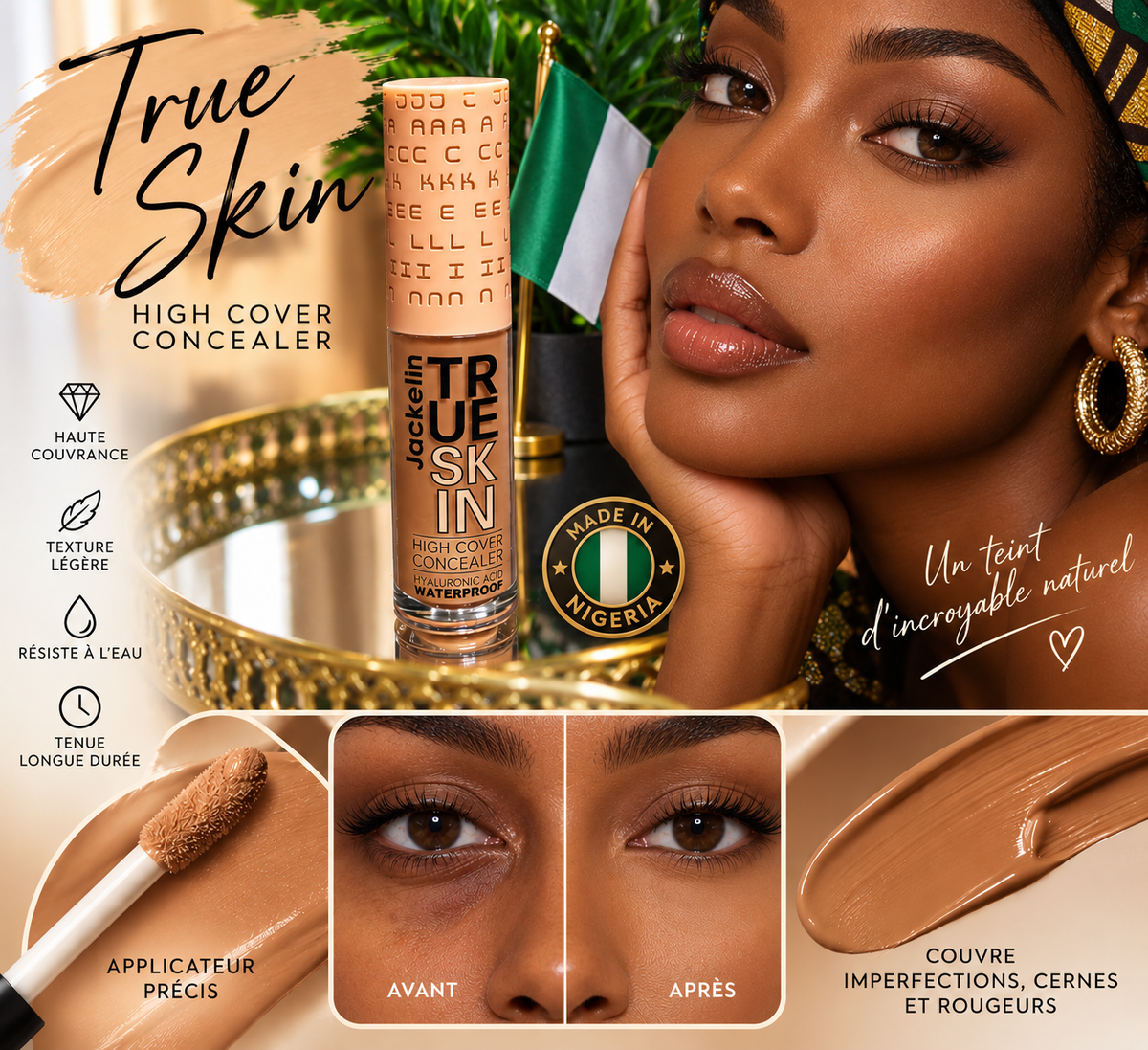 Anticernes teint caramel