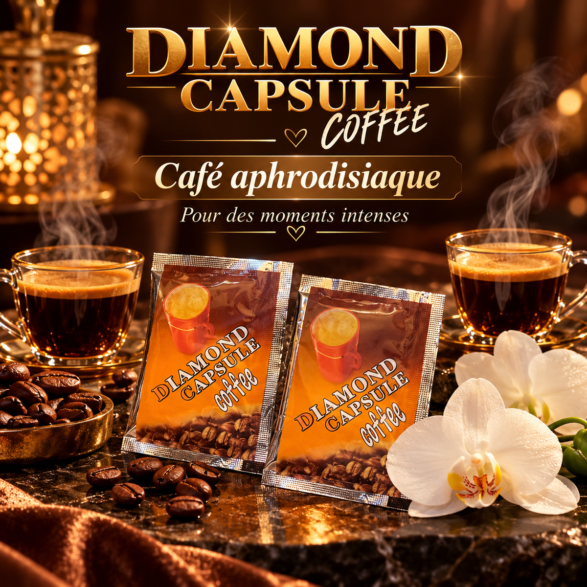 Diamond Café – Café Aphrodisiaque pour Homme
