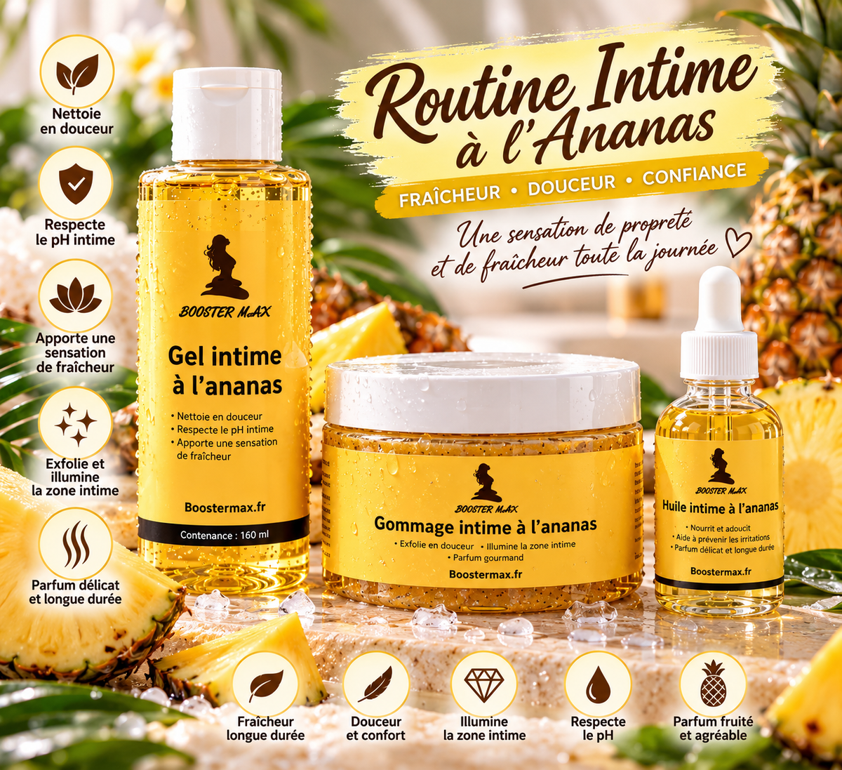 Gamme intime Ananas