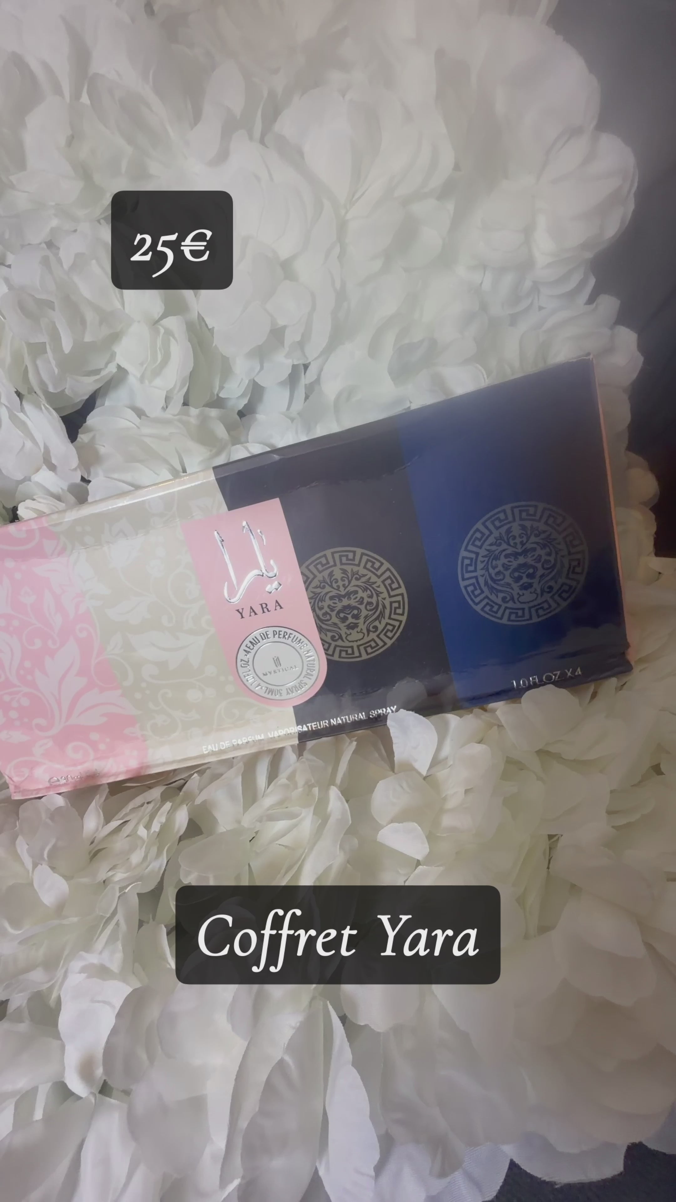 Coffret Yara 4 parfums